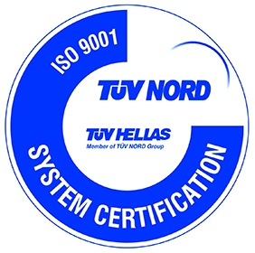 TUV NORD HELLAS LOGO ISO 9001